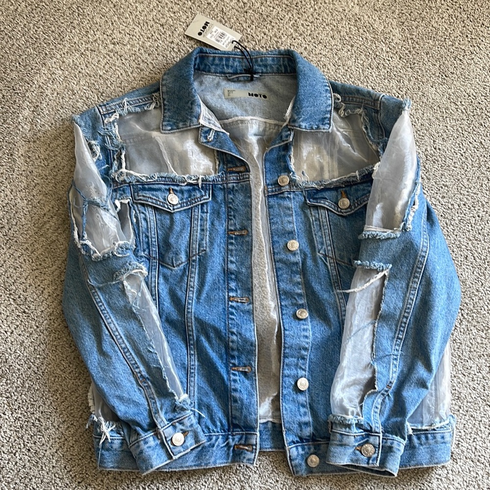Top shop jean jacket